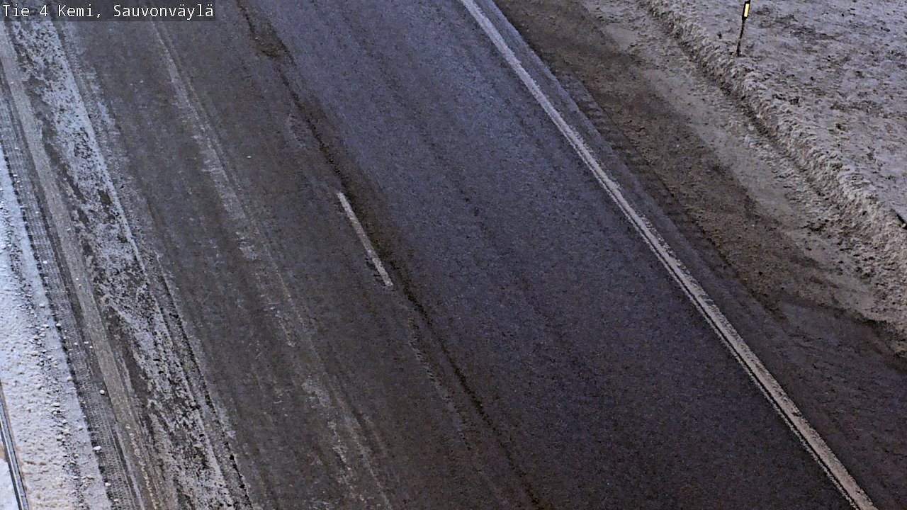 Weather Camera Image Road 4 Kemi, Sauvonväylä, Kemi, Lappi