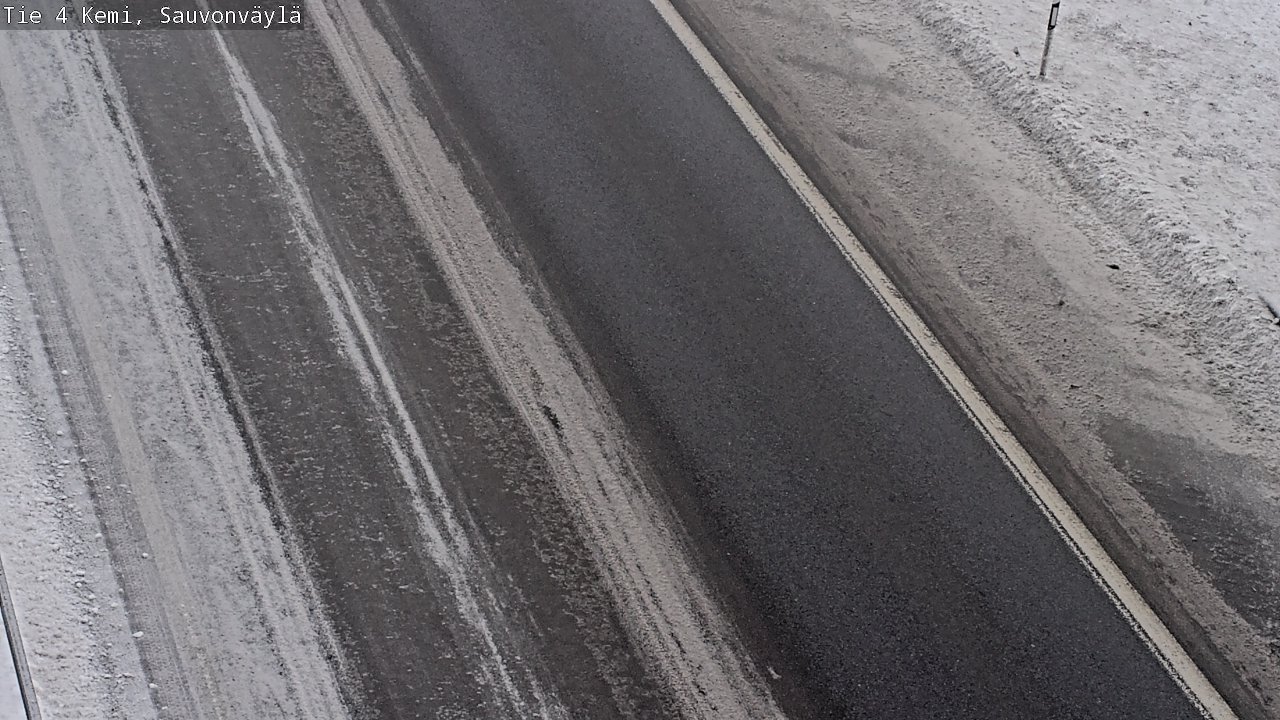 Weather Camera Image Road 4 Kemi, Sauvonväylä, Kemi, Lappi