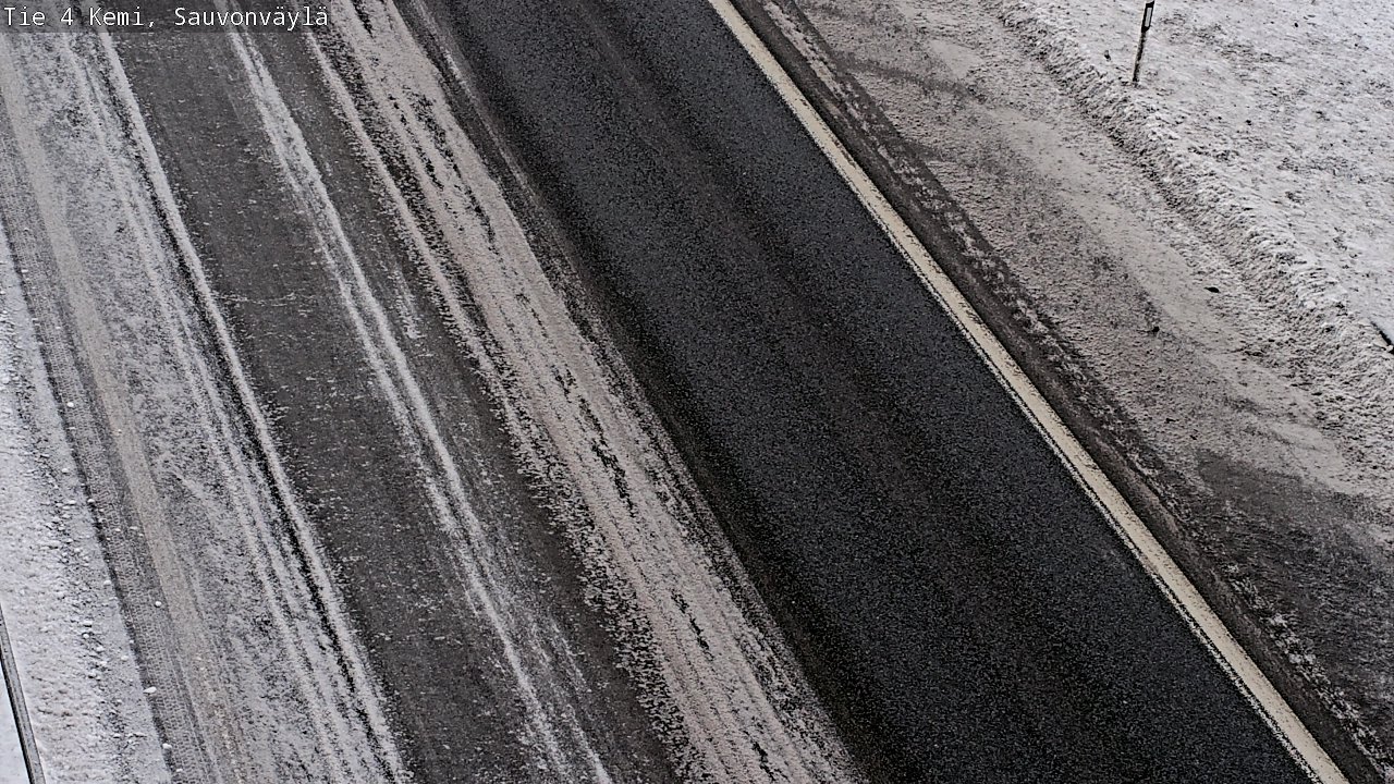 Weather Camera Image Road 4 Kemi, Sauvonväylä, Kemi, Lappi