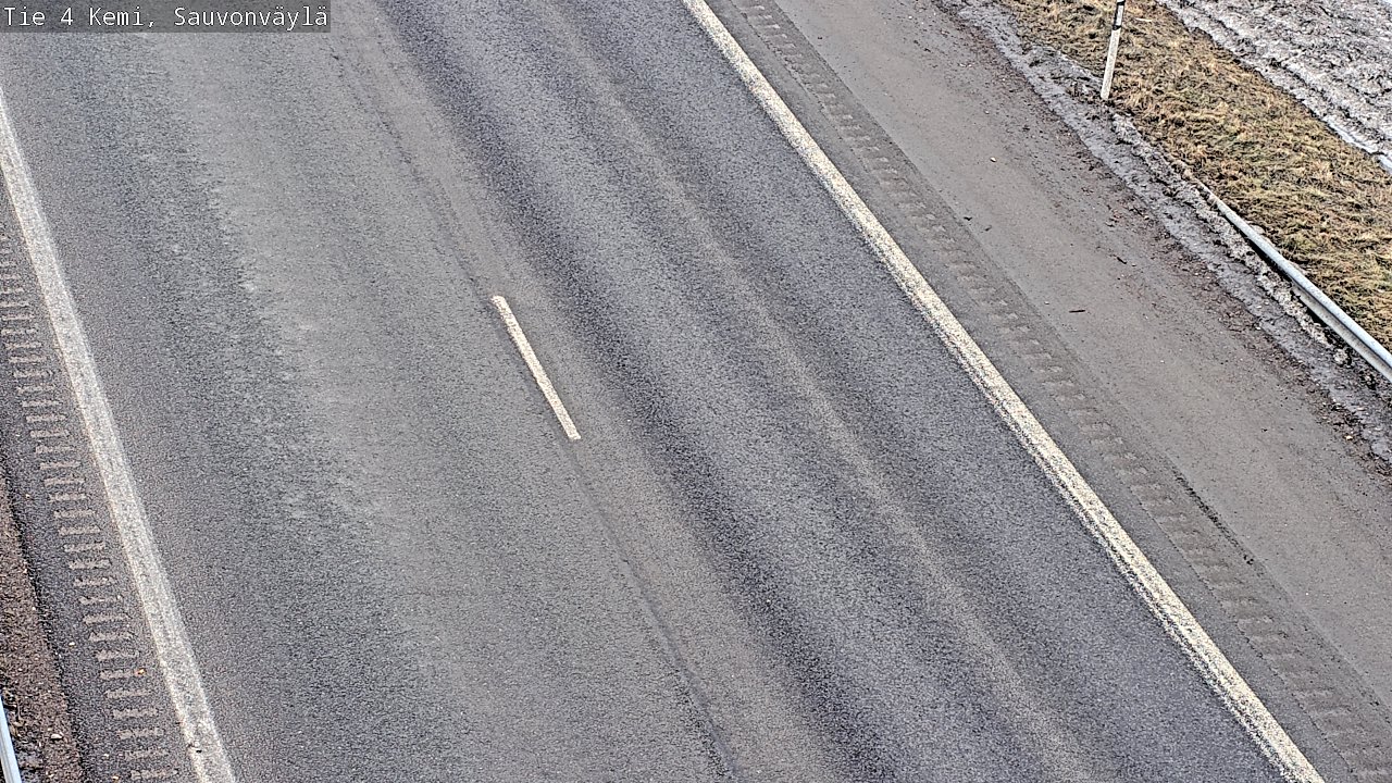 Weather Camera Image Road 4 Kemi, Sauvonväylä, Kemi, Lappi