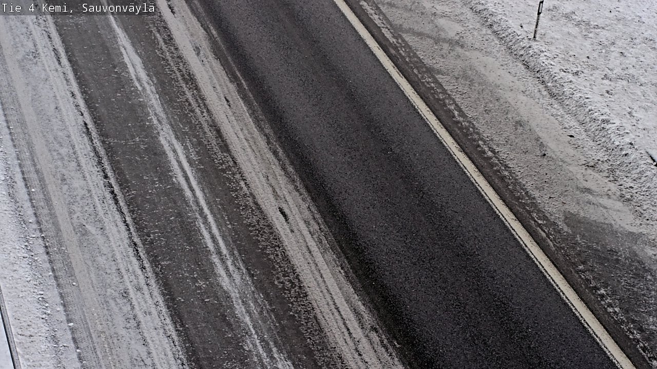 Weather Camera Image Road 4 Kemi, Sauvonväylä, Kemi, Lappi