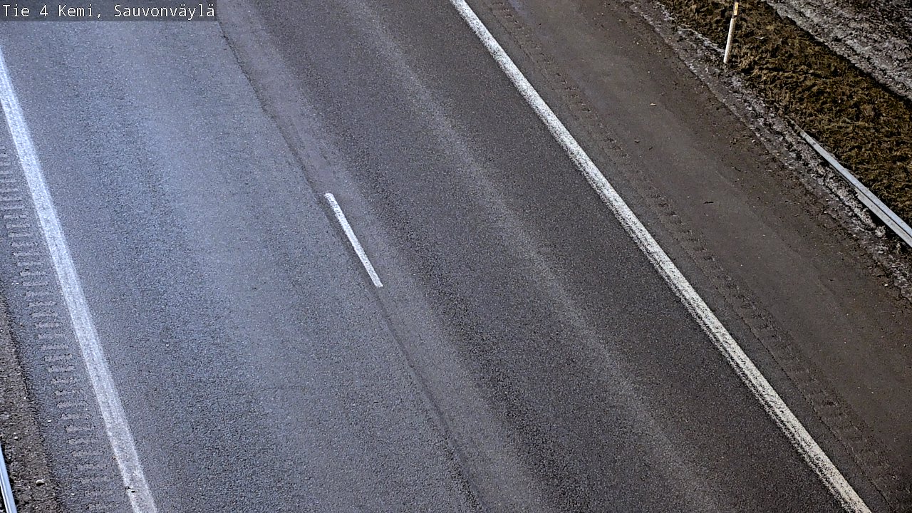 Kelikamerat Kuva Tie 4 Kemi, Sauvonväylä, Kemi, Lappi