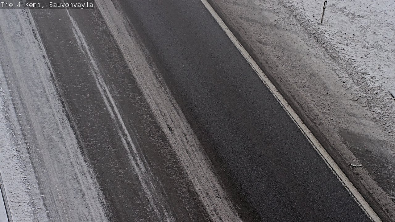 Weather Camera Image Road 4 Kemi, Sauvonväylä, Kemi, Lappi