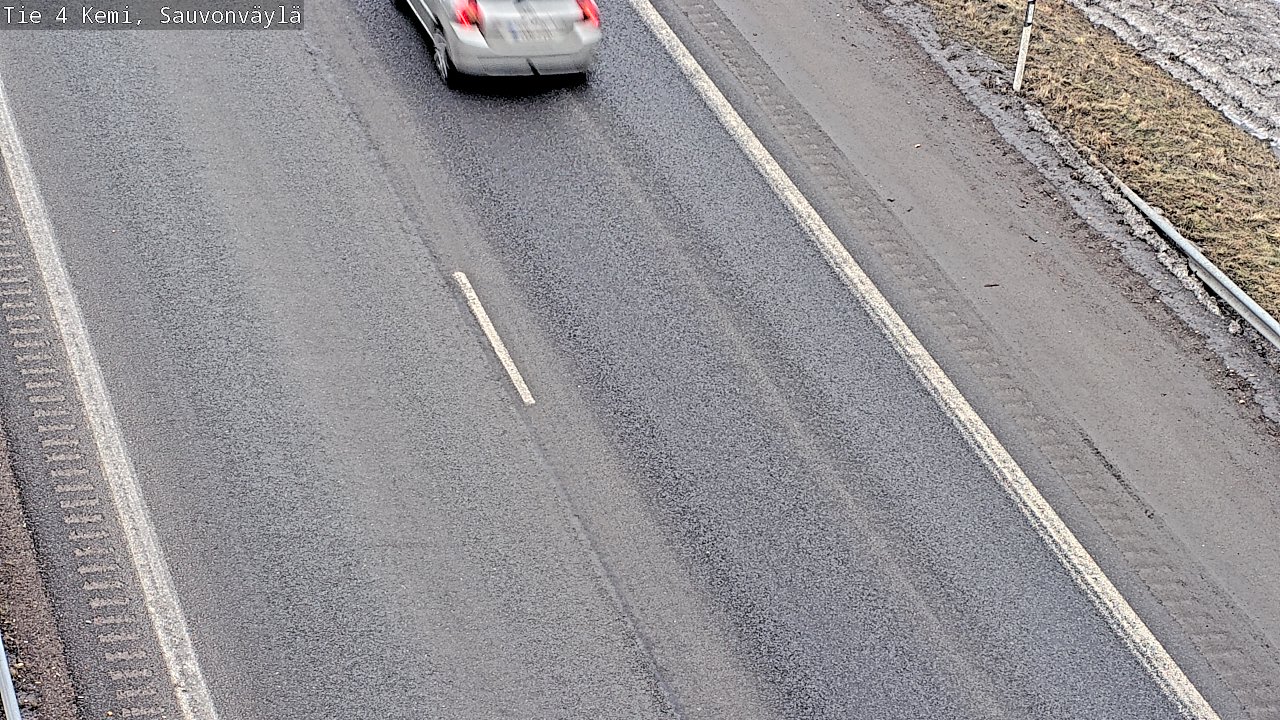 Weather Camera Image väg 4 Kemi, Sauvonväylä, Kemi, Lappi