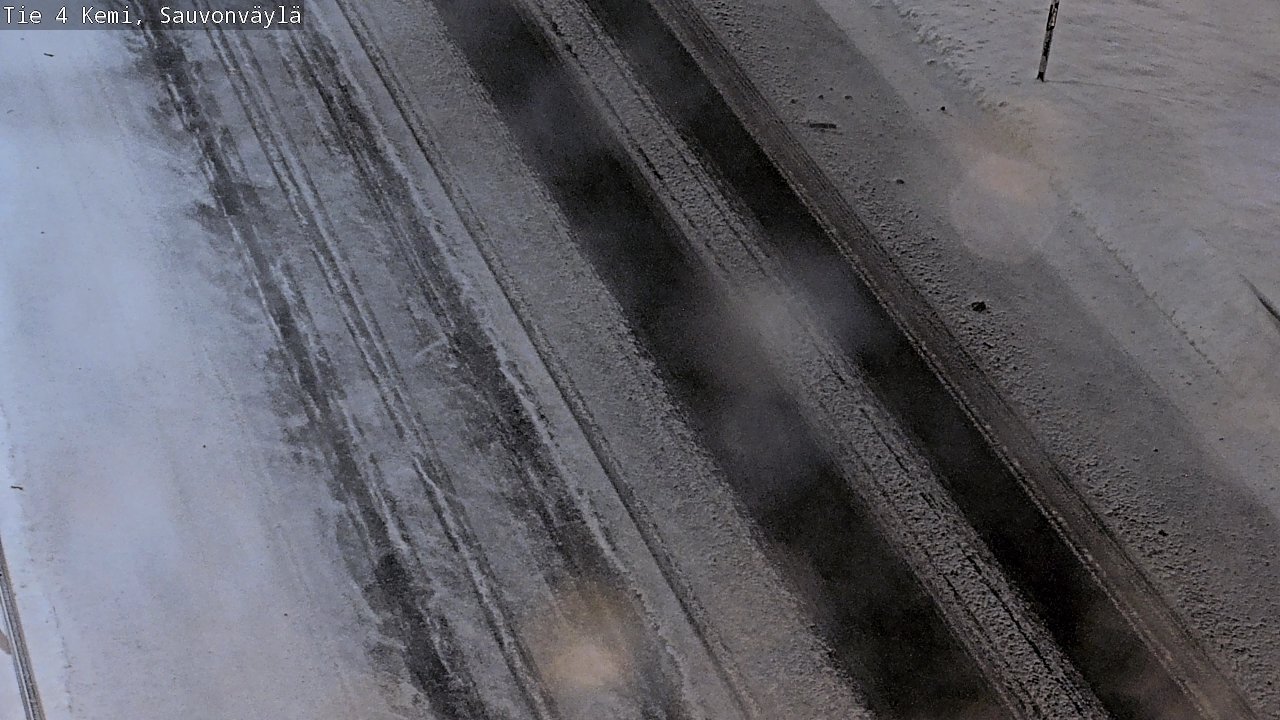 Weather Camera Image Road 4 Kemi, Sauvonväylä, Kemi, Lappi