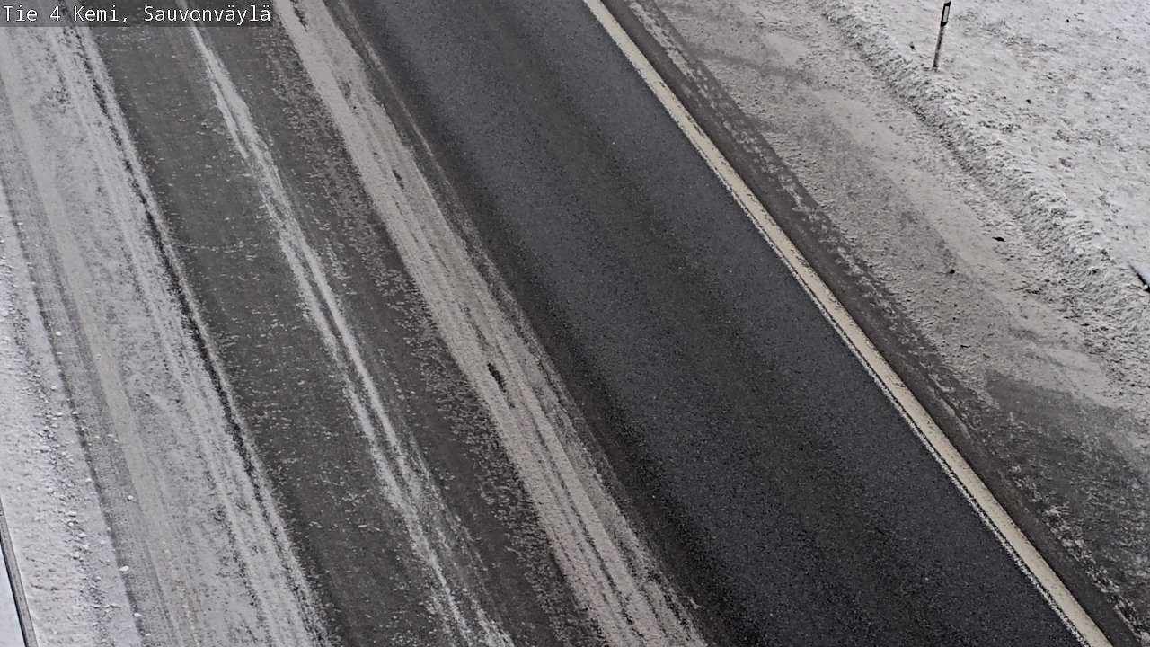 Weather Camera Image Road 4 Kemi, Sauvonväylä, Kemi, Lappi