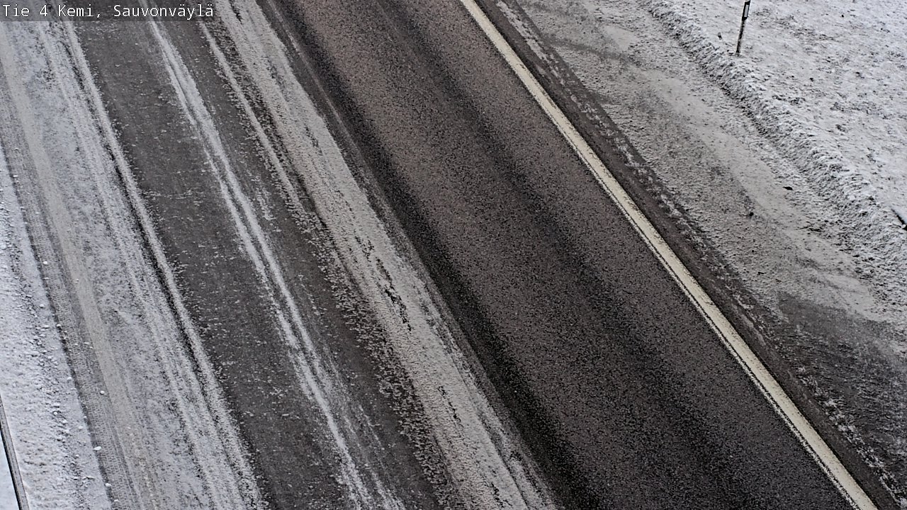 Weather Camera Image Road 4 Kemi, Sauvonväylä, Kemi, Lappi