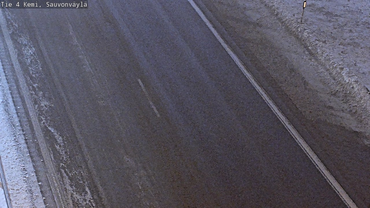 Weather Camera Image Road 4 Kemi, Sauvonväylä, Kemi, Lappi