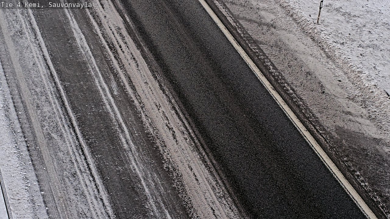 Weather Camera Image Road 4 Kemi, Sauvonväylä, Kemi, Lappi
