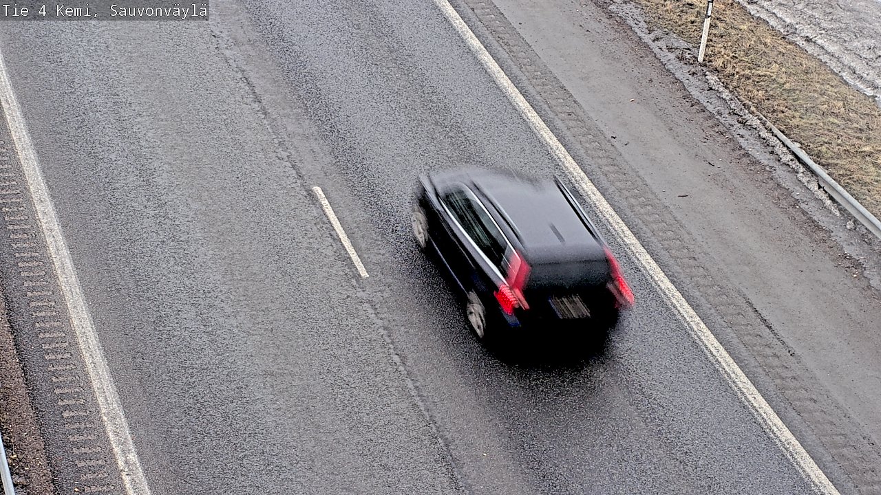 Weather Camera Image väg 4 Kemi, Sauvonväylä, Kemi, Lappi