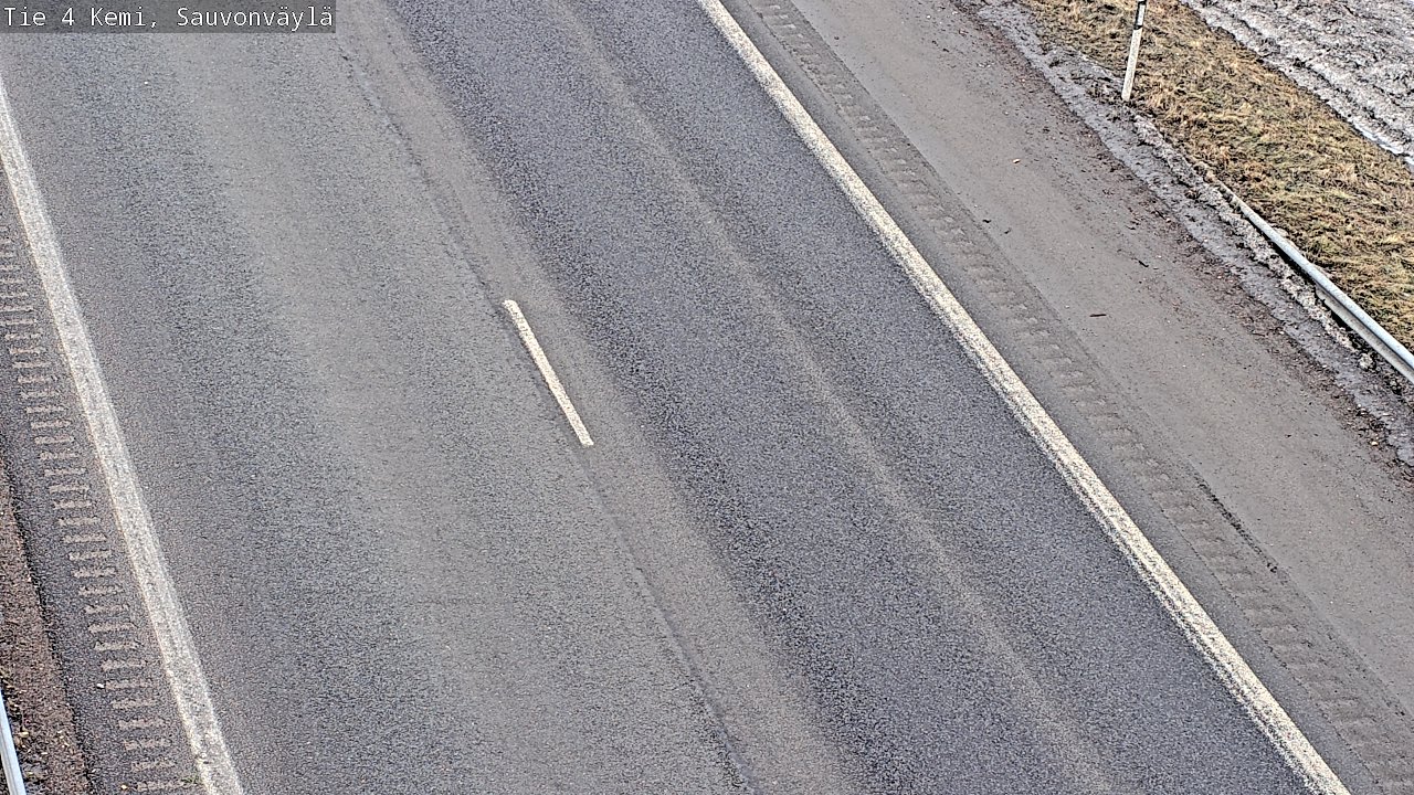 Weather Camera Image Road 4 Kemi, Sauvonväylä, Kemi, Lappi