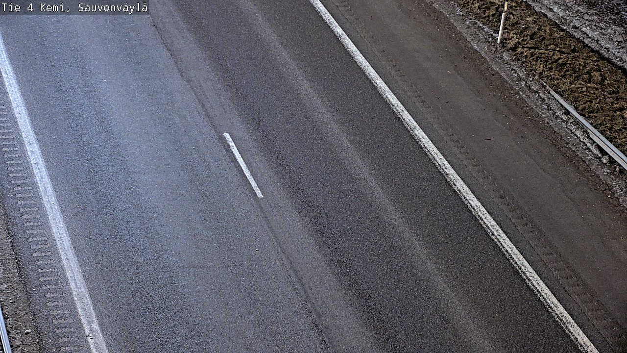 Kelikamerat Kuva Tie 4 Kemi, Sauvonväylä, Kemi, Lappi