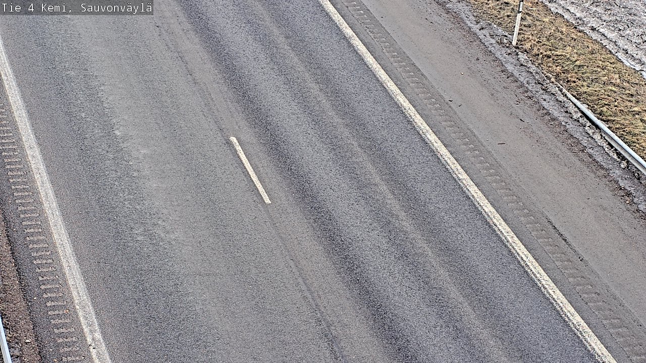 Weather Camera Image Road 4 Kemi, Sauvonväylä, Kemi, Lappi