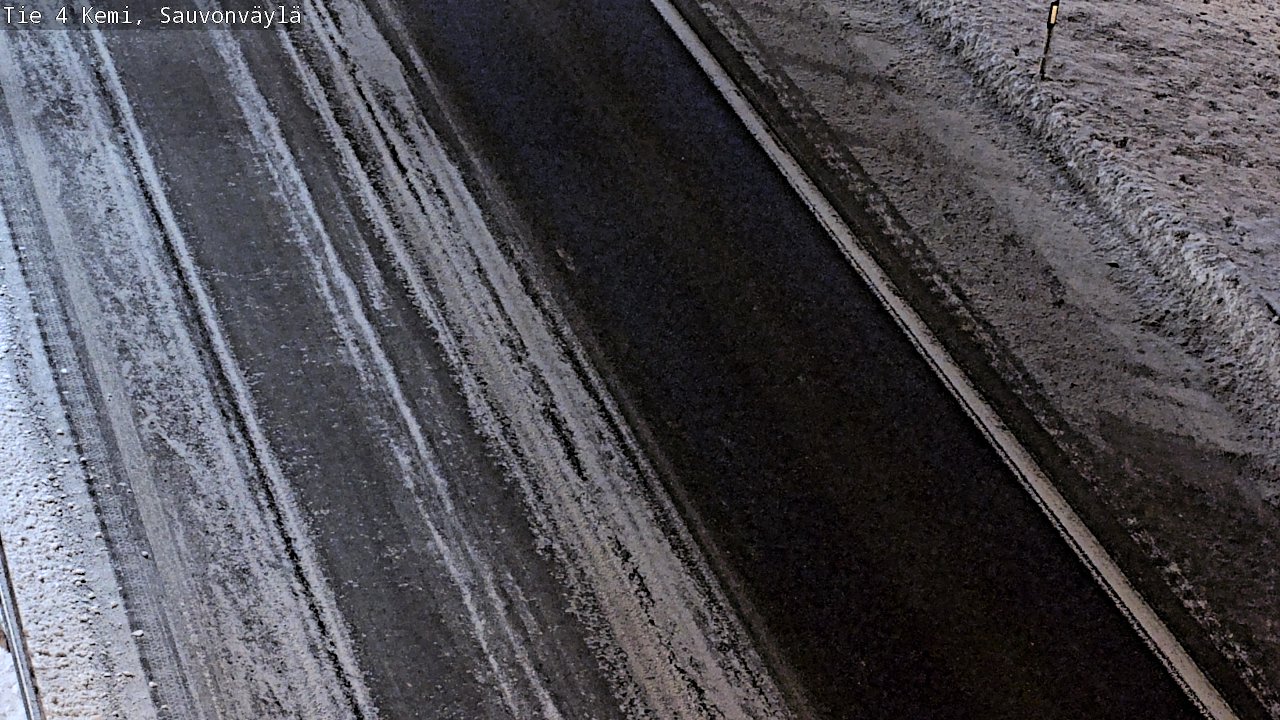 Weather Camera Image Road 4 Kemi, Sauvonväylä, Kemi, Lappi