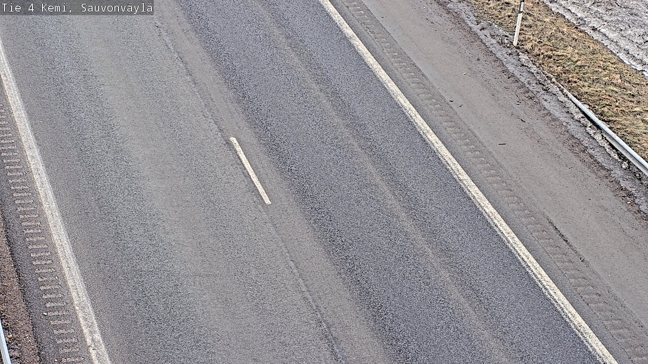 Weather Camera Image Road 4 Kemi, Sauvonväylä, Kemi, Lappi