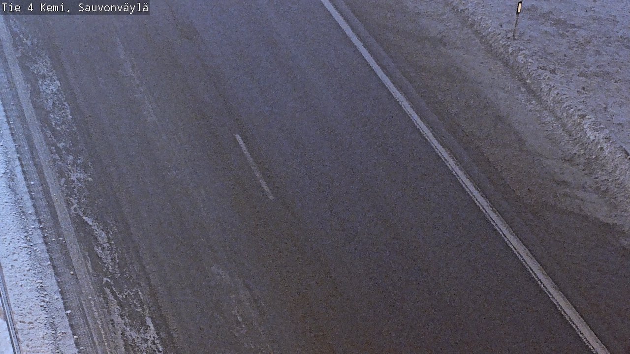 Weather Camera Image Road 4 Kemi, Sauvonväylä, Kemi, Lappi