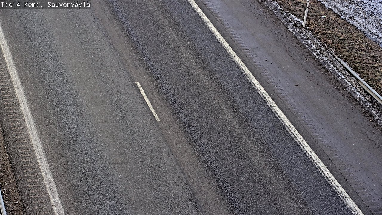 Kelikamerat Kuva Tie 4 Kemi, Sauvonväylä, Kemi, Lappi