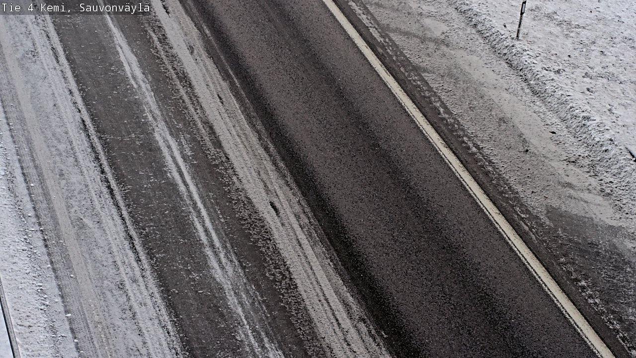 Weather Camera Image Road 4 Kemi, Sauvonväylä, Kemi, Lappi