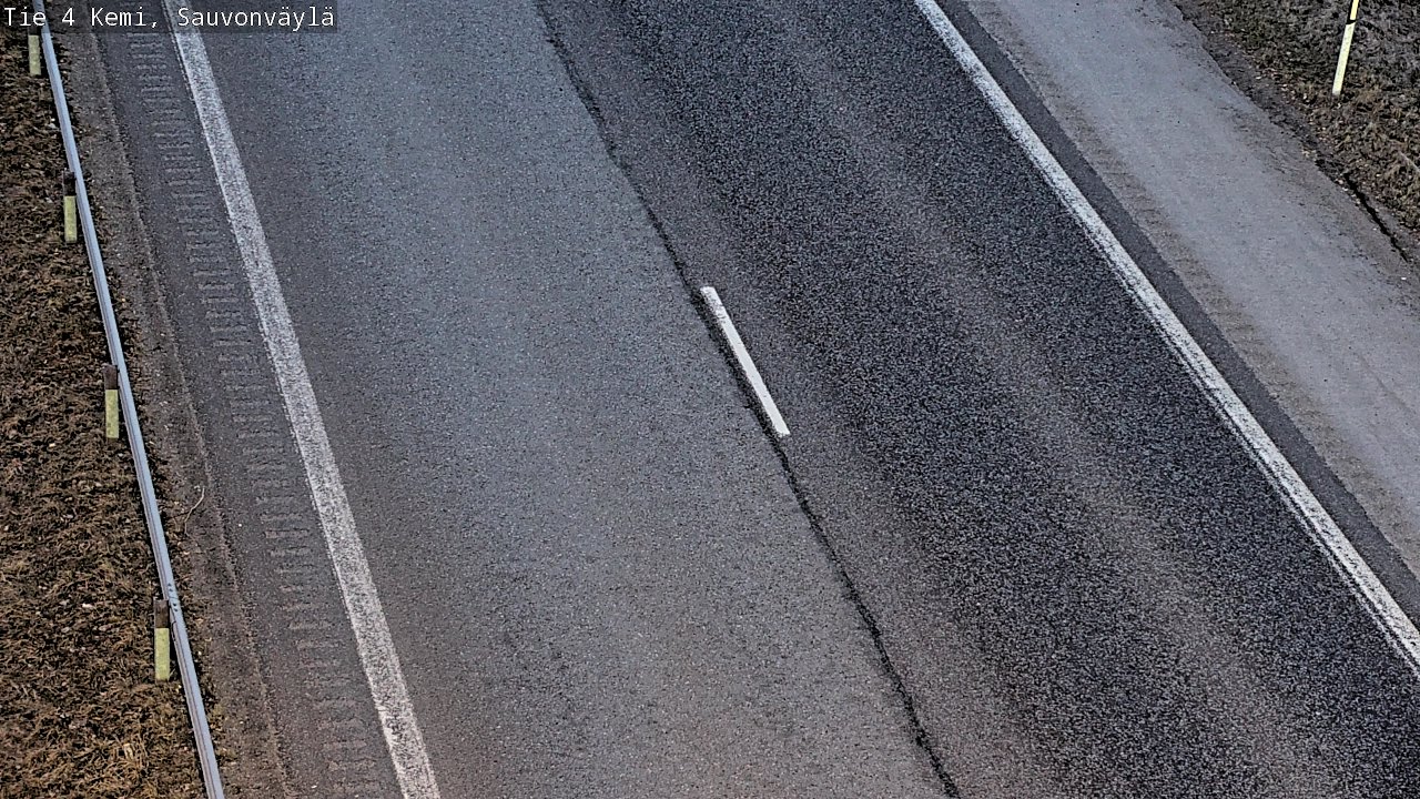 Weather Camera Image Road 4 Kemi, Sauvonväylä, Kemi, Lappi