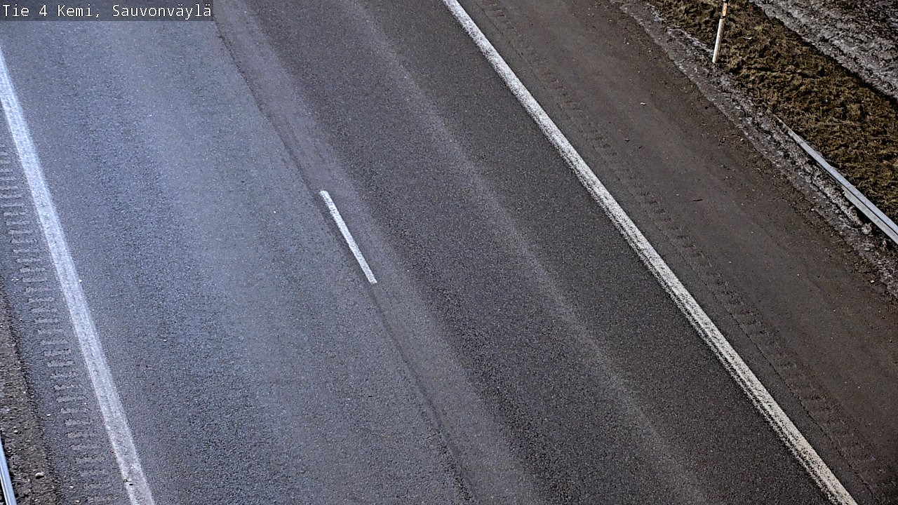 Kelikamerat Kuva Tie 4 Kemi, Sauvonväylä, Kemi, Lappi