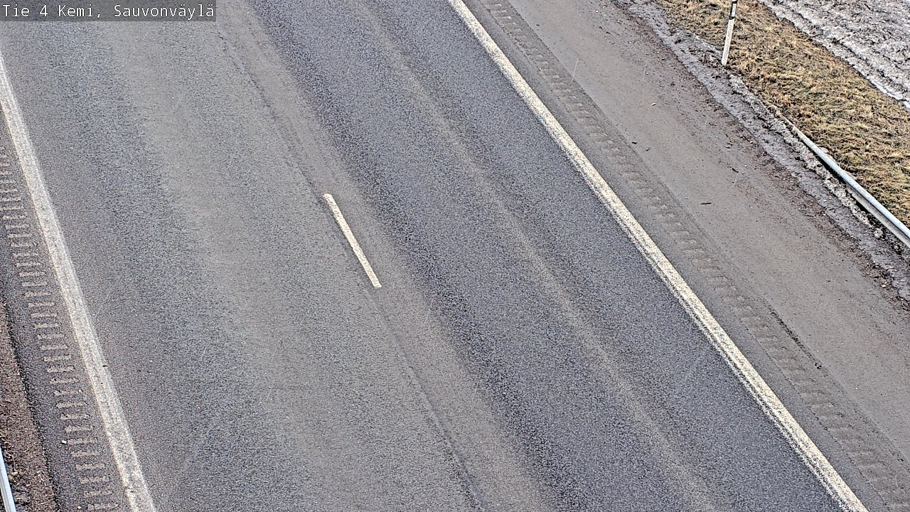 Weather Camera Image Road 4 Kemi, Sauvonväylä, Kemi, Lappi