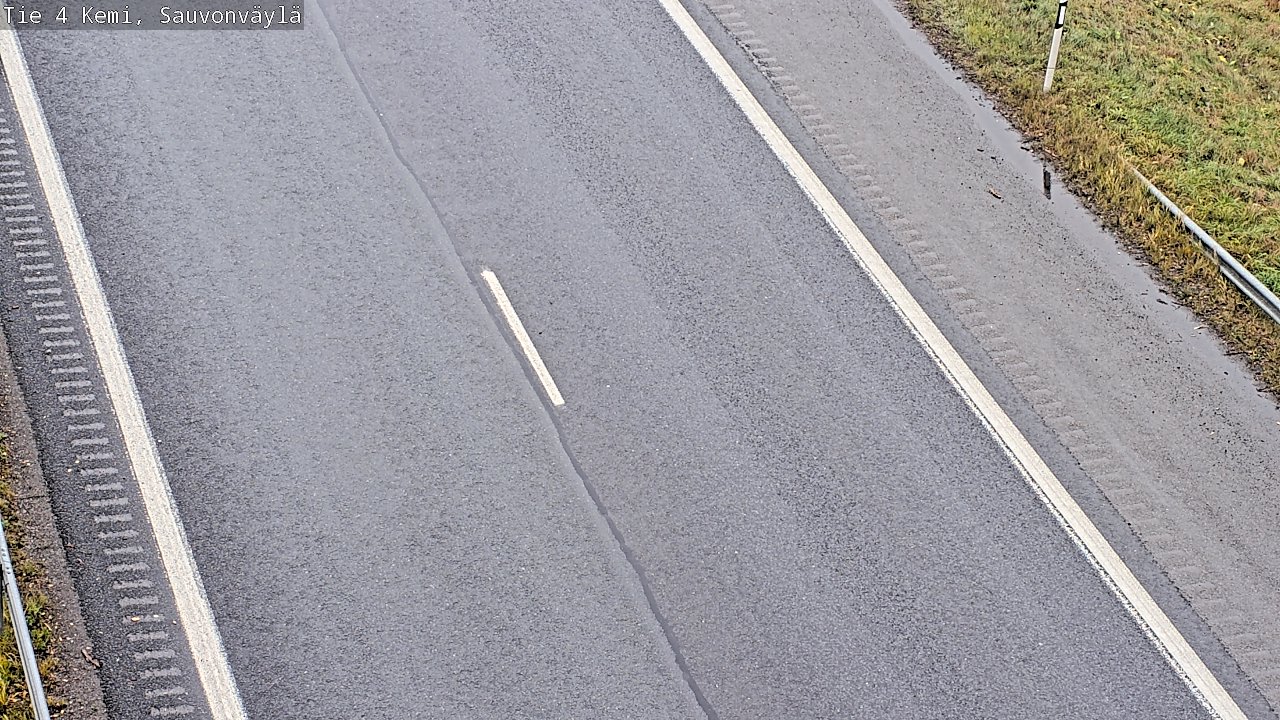 Weather Camera Image väg 4 Kemi, Sauvonväylä, Kemi, Lappi