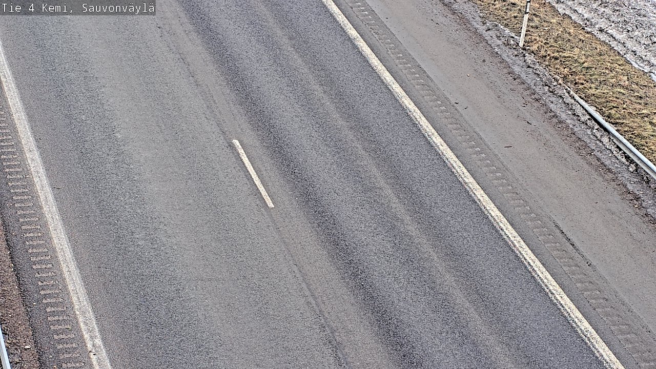 Weather Camera Image Road 4 Kemi, Sauvonväylä, Kemi, Lappi