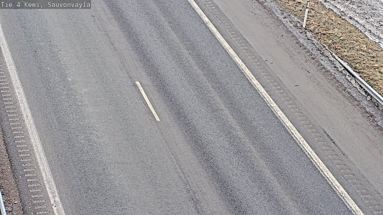 Weather Camera Image Road 4 Kemi, Sauvonväylä, Kemi, Lappi