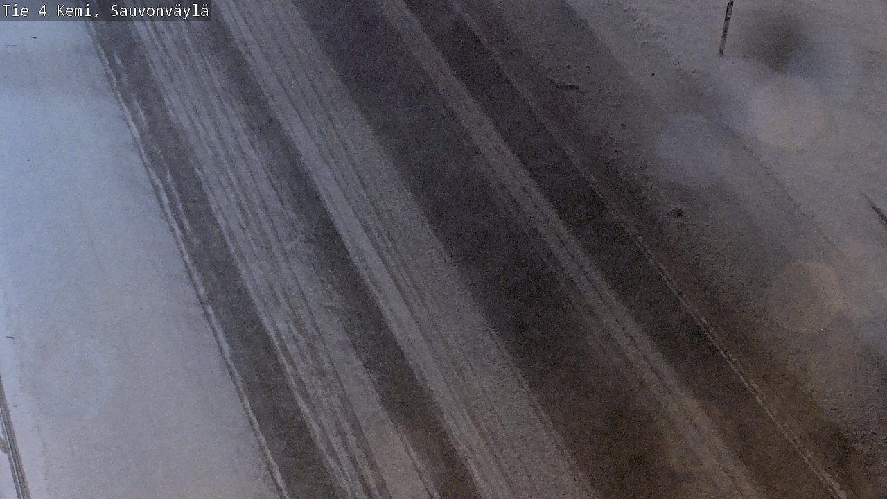 Weather Camera Image Road 4 Kemi, Sauvonväylä, Kemi, Lappi