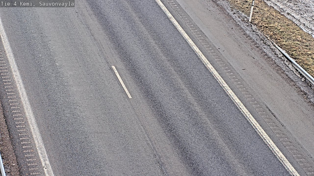 Weather Camera Image Road 4 Kemi, Sauvonväylä, Kemi, Lappi