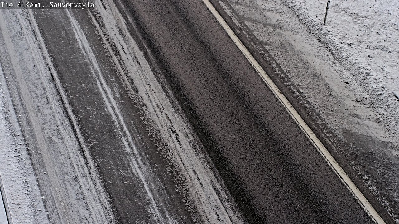 Weather Camera Image Road 4 Kemi, Sauvonväylä, Kemi, Lappi