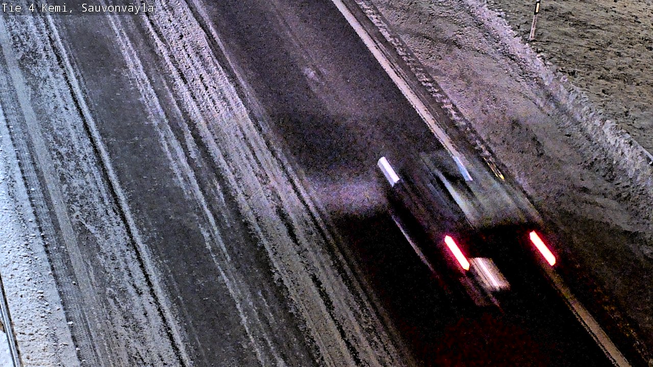 Weather Camera Image Road 4 Kemi, Sauvonväylä, Kemi, Lappi
