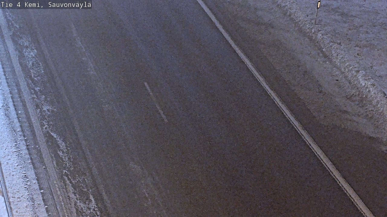 Weather Camera Image Road 4 Kemi, Sauvonväylä, Kemi, Lappi