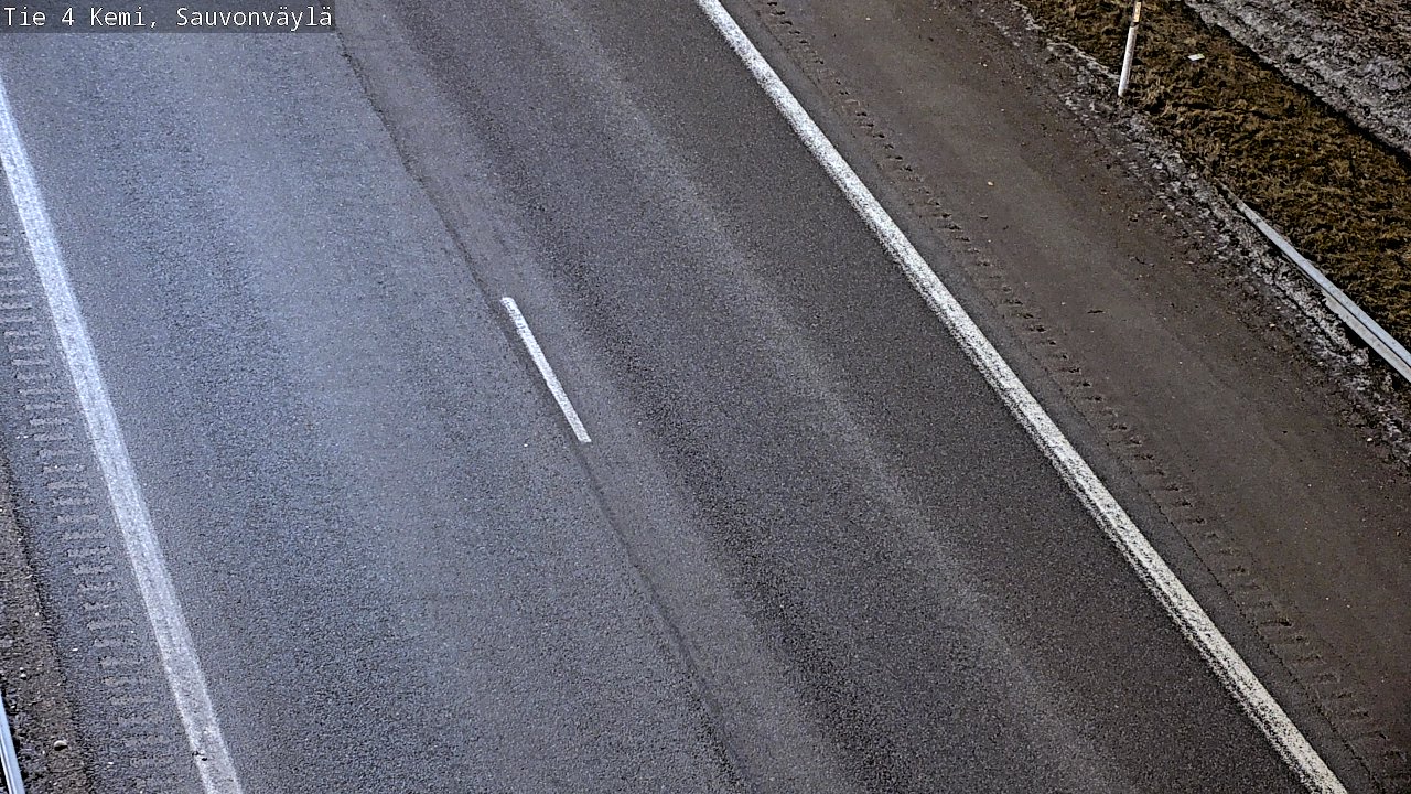 Kelikamerat Kuva Tie 4 Kemi, Sauvonväylä, Kemi, Lappi