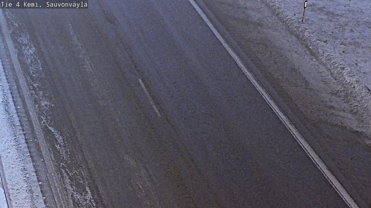 Weather Camera Image Road 4 Kemi, Sauvonväylä, Kemi, Lappi