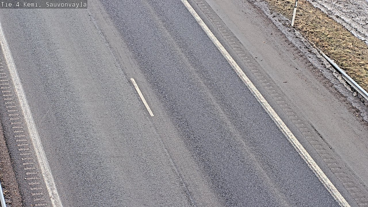 Weather Camera Image Road 4 Kemi, Sauvonväylä, Kemi, Lappi