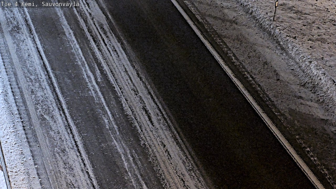 Weather Camera Image Road 4 Kemi, Sauvonväylä, Kemi, Lappi
