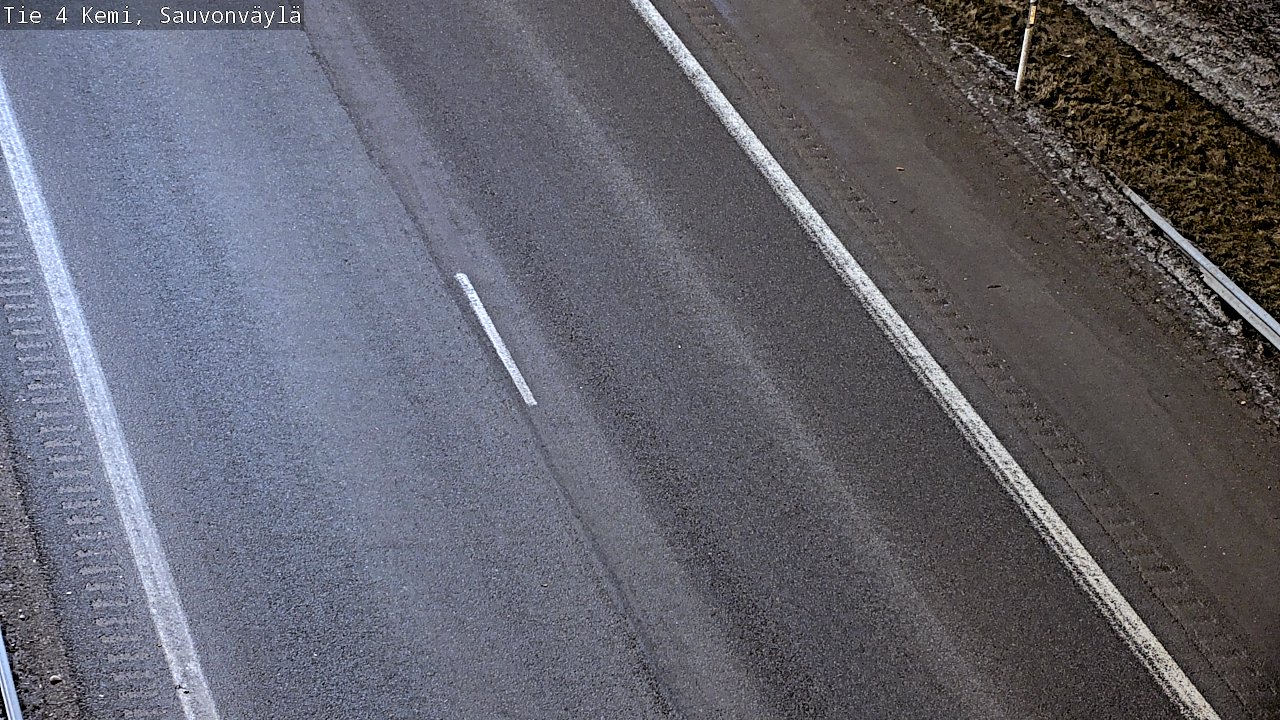 Kelikamerat Kuva Tie 4 Kemi, Sauvonväylä, Kemi, Lappi