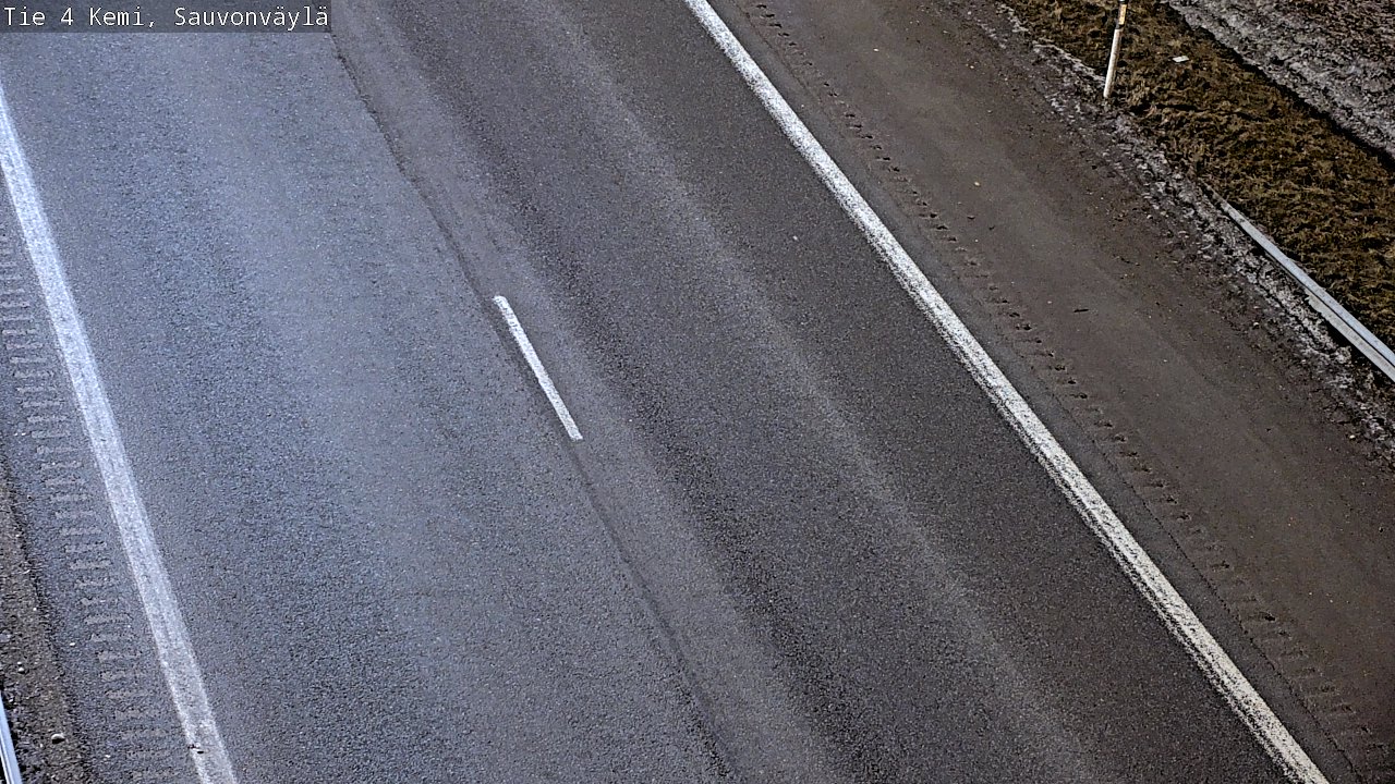 Kelikamerat Kuva Tie 4 Kemi, Sauvonväylä, Kemi, Lappi