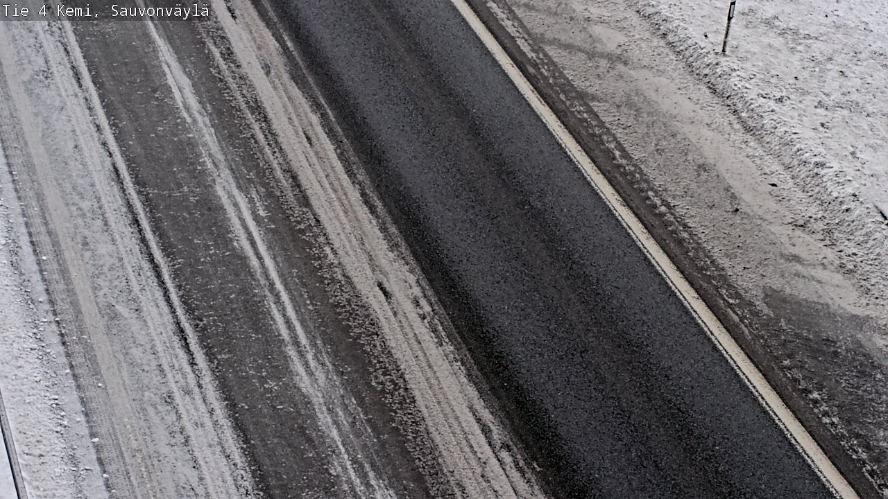 Weather Camera Image Road 4 Kemi, Sauvonväylä, Kemi, Lappi