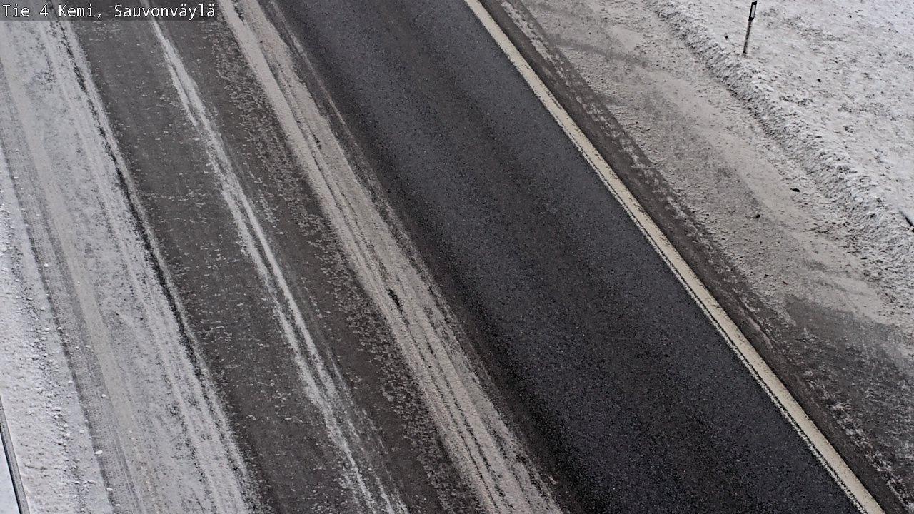 Weather Camera Image Road 4 Kemi, Sauvonväylä, Kemi, Lappi