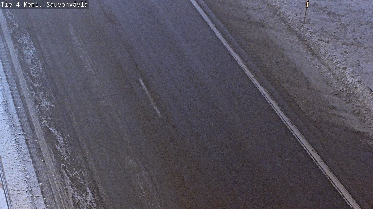 Weather Camera Image Road 4 Kemi, Sauvonväylä, Kemi, Lappi