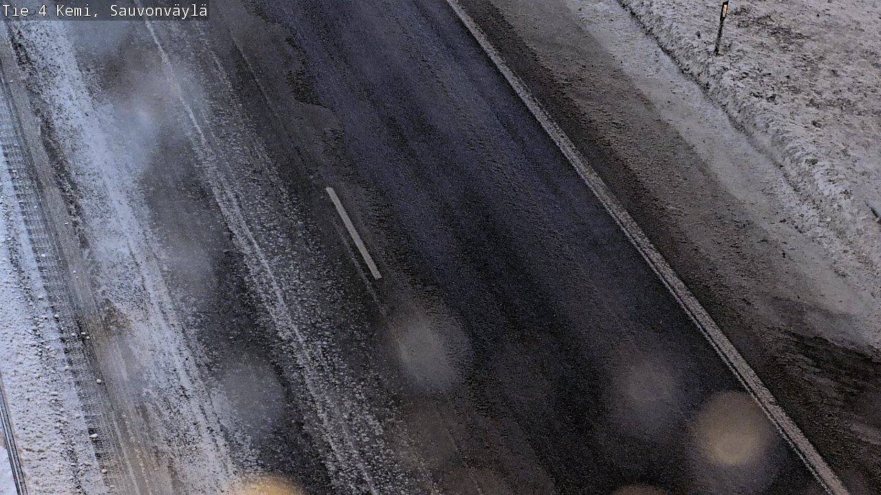Weather Camera Image Road 4 Kemi, Sauvonväylä, Kemi, Lappi