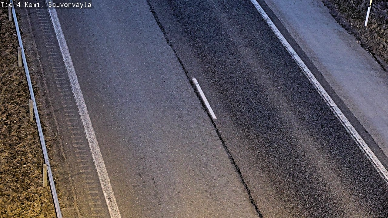 Weather Camera Image Road 4 Kemi, Sauvonväylä, Kemi, Lappi
