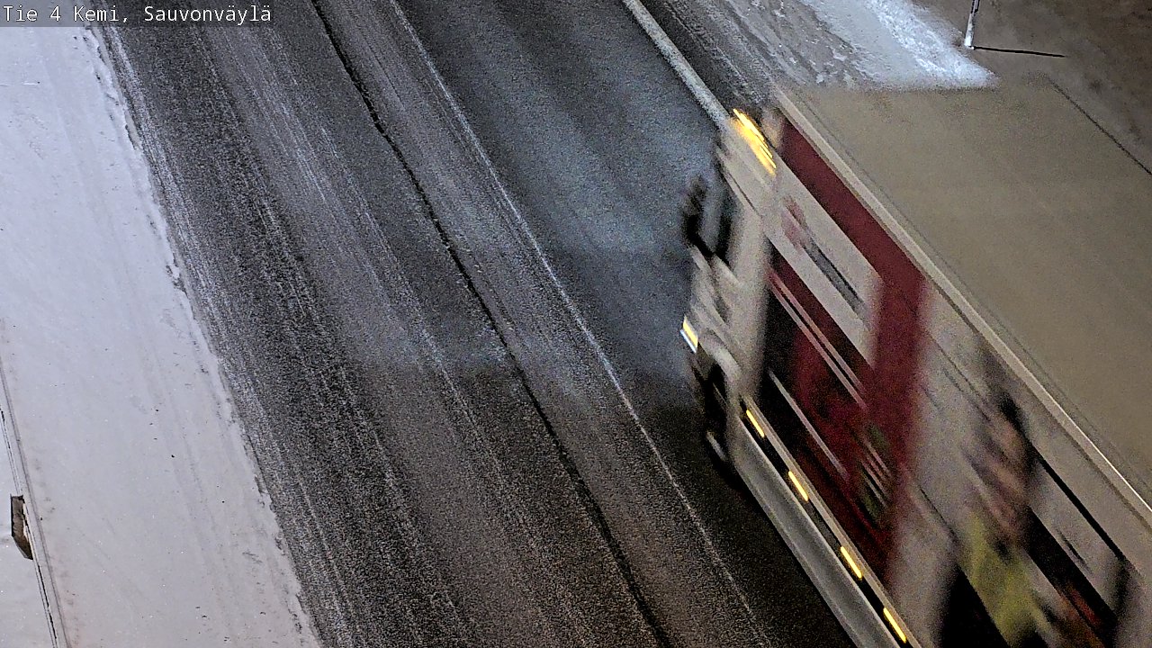 Kelikamerat Kuva Tie 4 Kemi, Sauvonväylä, Kemi, Lappi