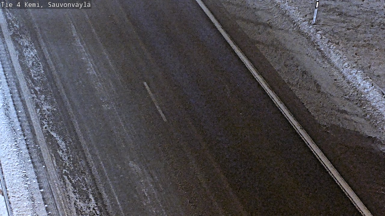 Weather Camera Image Road 4 Kemi, Sauvonväylä, Kemi, Lappi