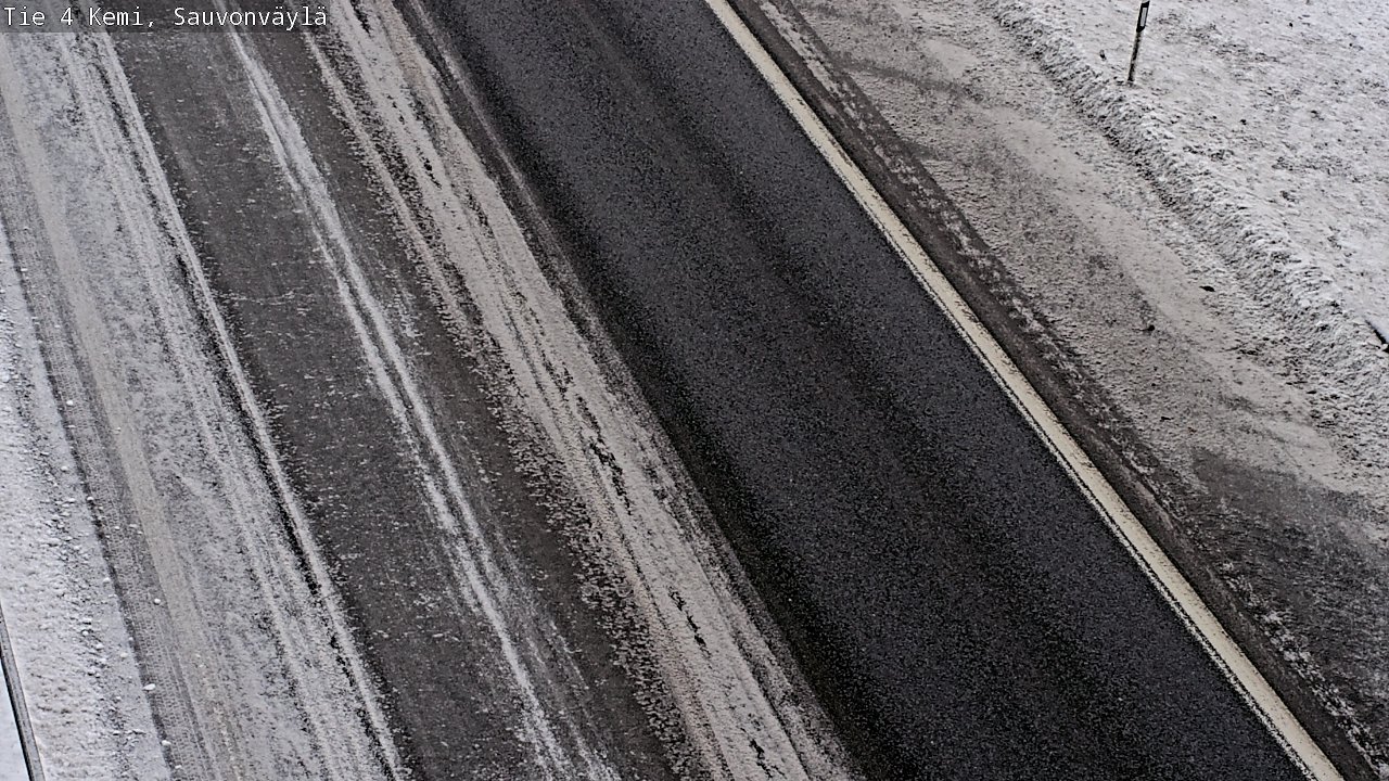 Weather Camera Image Road 4 Kemi, Sauvonväylä, Kemi, Lappi
