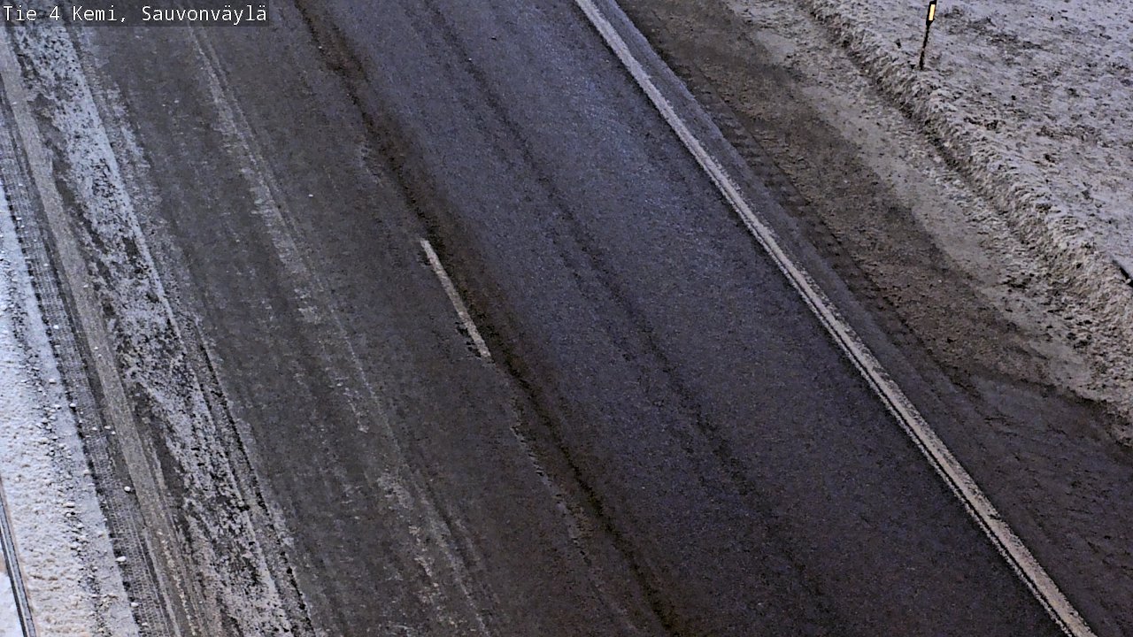 Weather Camera Image Road 4 Kemi, Sauvonväylä, Kemi, Lappi