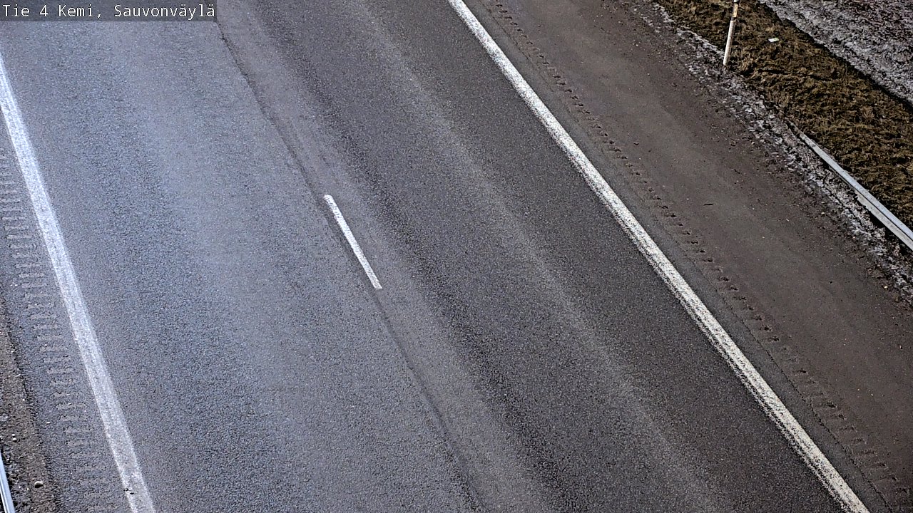 Kelikamerat Kuva Tie 4 Kemi, Sauvonväylä, Kemi, Lappi