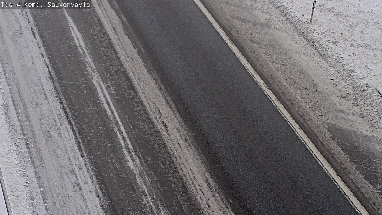 Weather Camera Image Road 4 Kemi, Sauvonväylä, Kemi, Lappi